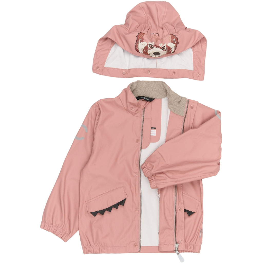 Mikk-Line PU Regntøj ZOO Print (Seler 74-104) Regntøj Ash Rose