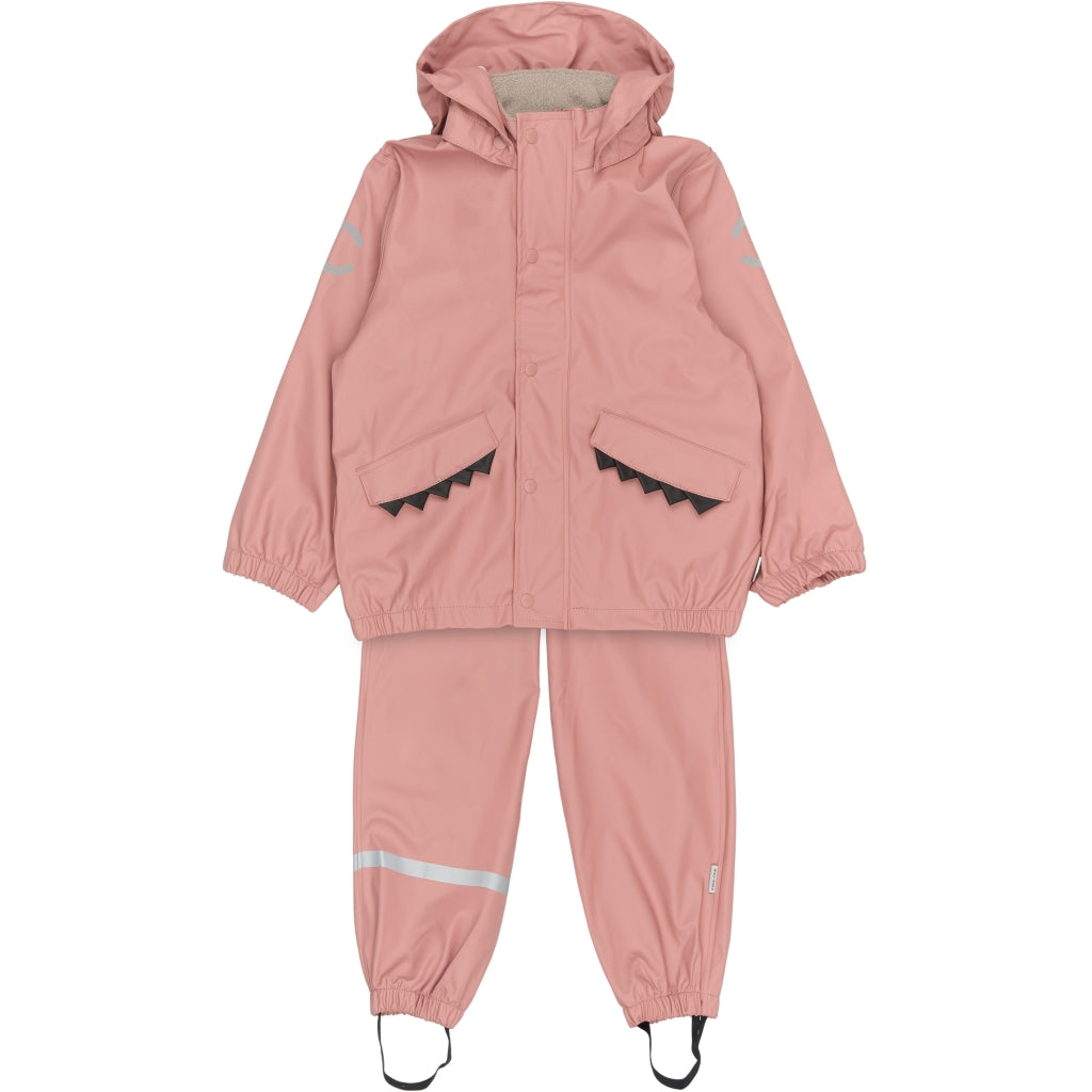 Mikk-Line PU Regntøj ZOO Print (Seler 74-104) Regntøj Ash Rose