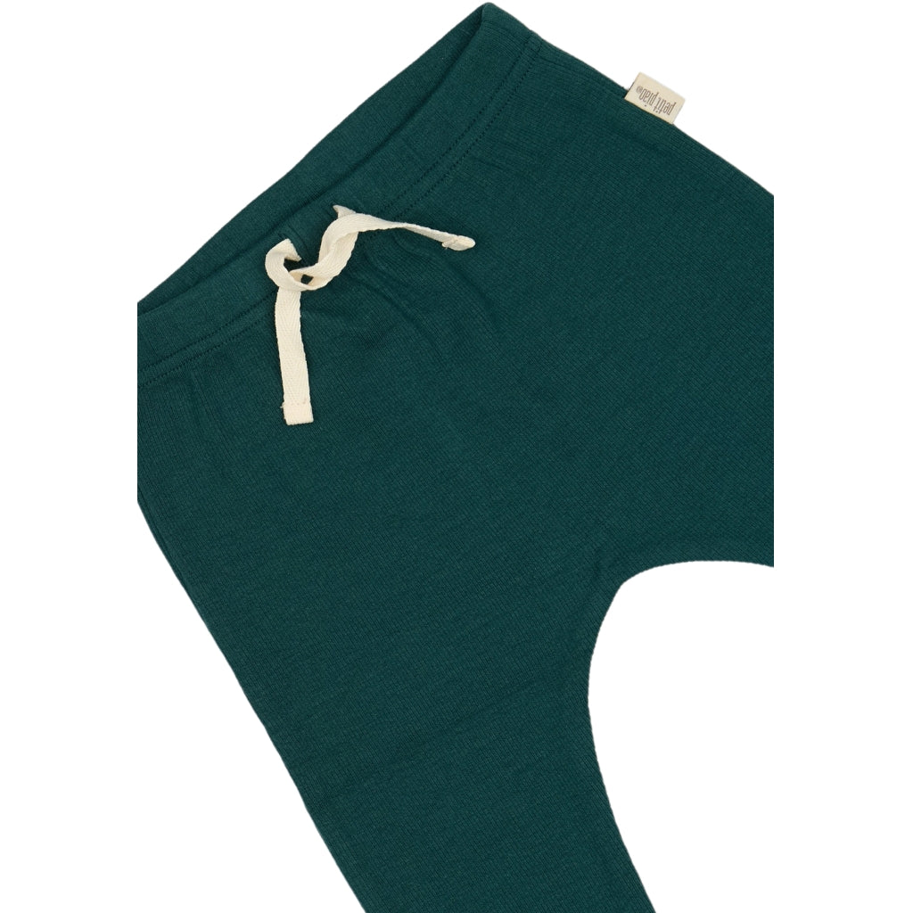PETIT PIAO Pants Modal Bukser Dark Sea