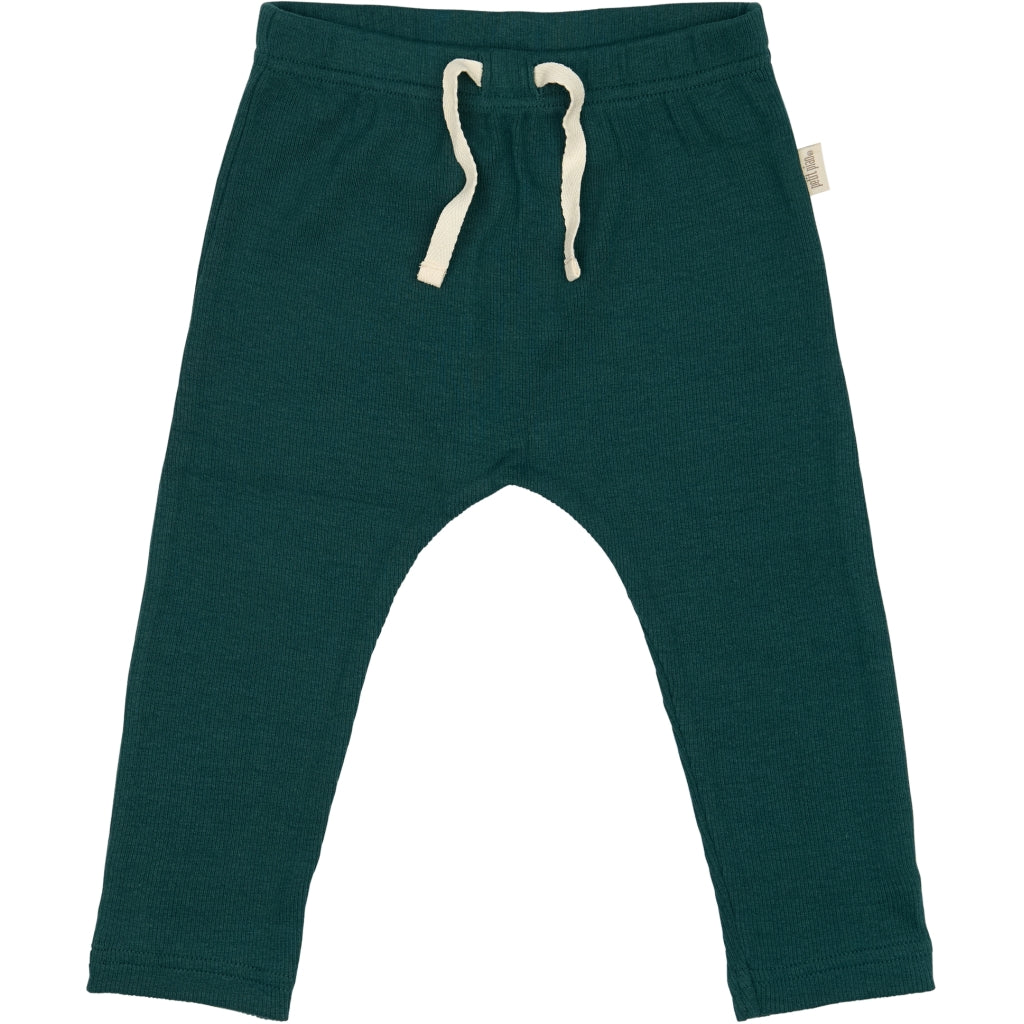 PETIT PIAO Pants Modal Bukser Dark Sea