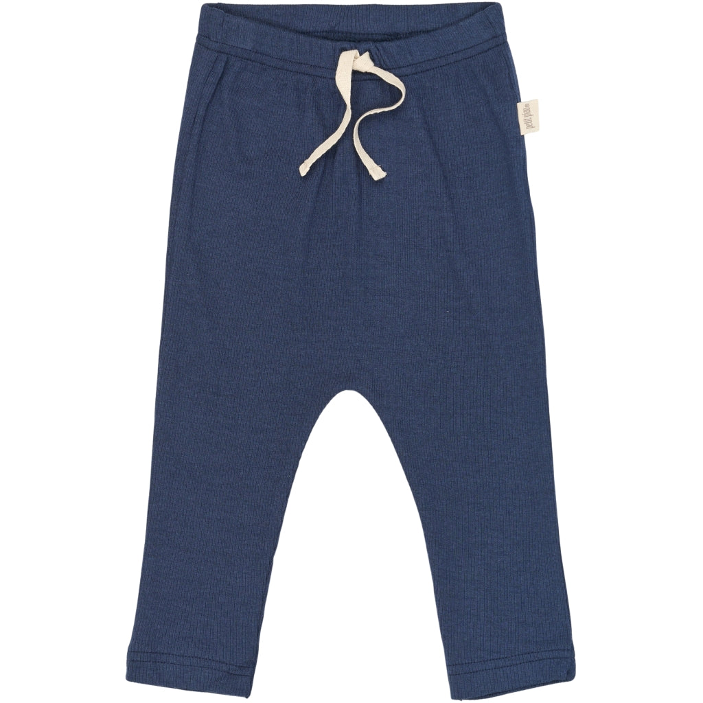 PETIT PIAO Pants Modal Bukser Dress blue