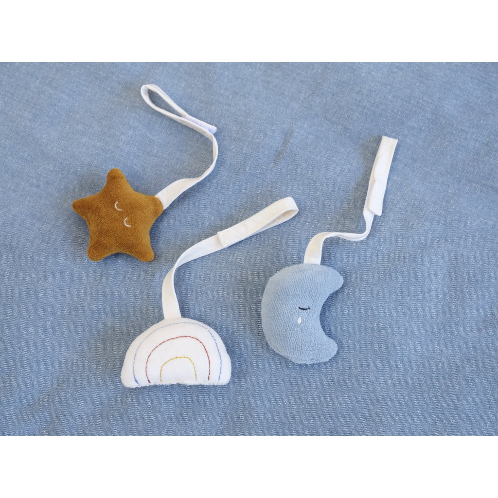 Fabelab Playgym Accessories - Moonbeam - 3 pack Baby Toys Multi Colours
