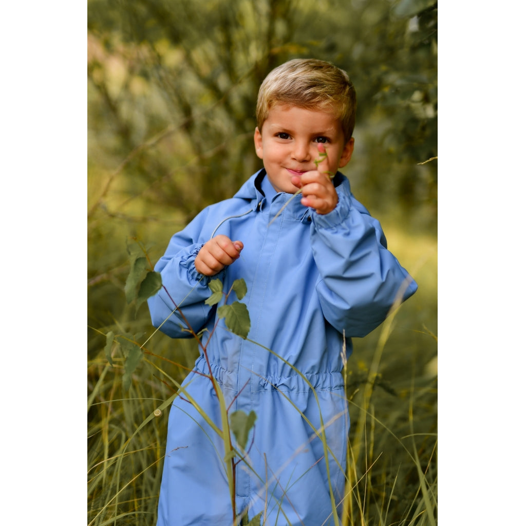 Mikk-Line Polyester Heldragt Jakker Faded Denim