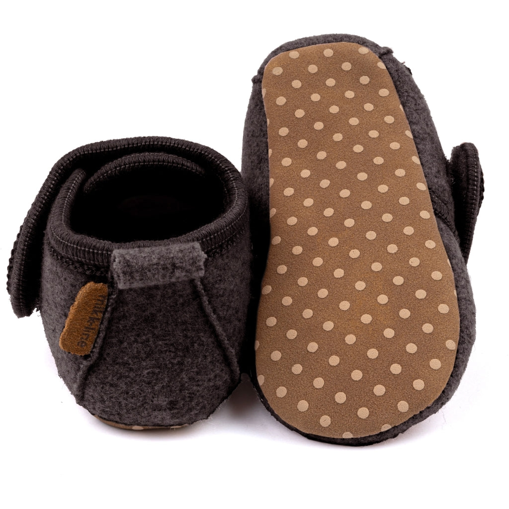 Mikk-Line Prewalker Felt Prewalker Chocolate Chip