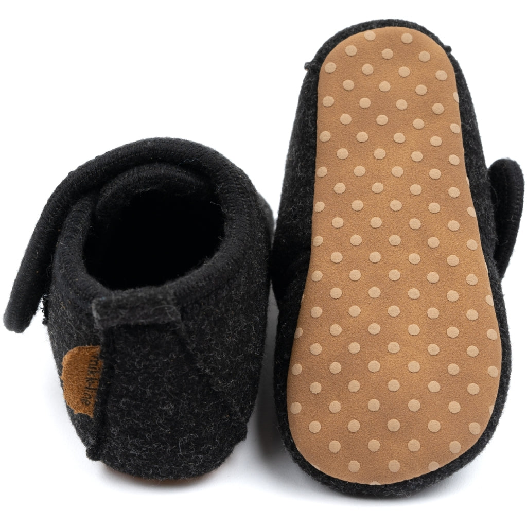 Mikk-Line Prewalker Felt Prewalker Dark Grey Melange