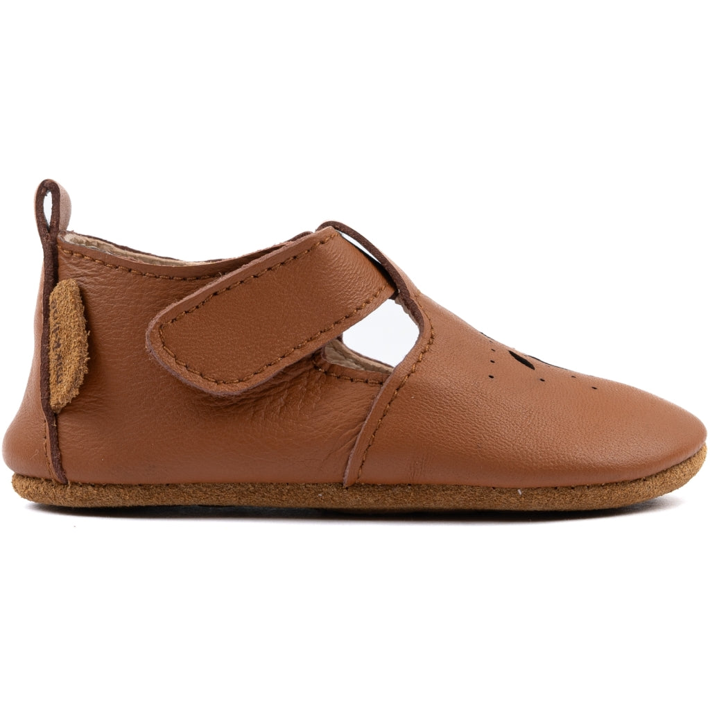 Mikk-Line Prewalker Læder Sandal Prewalker Cognac