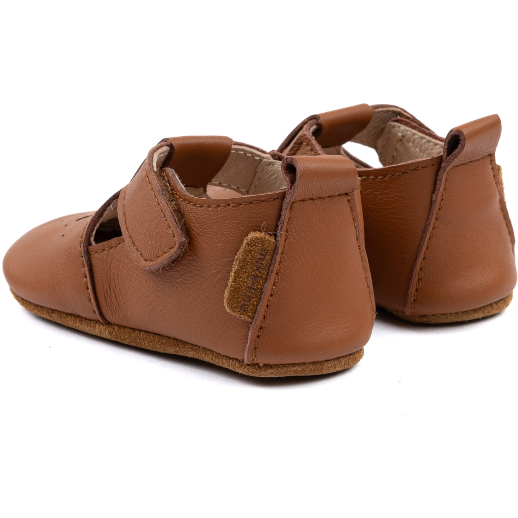 Mikk-Line Prewalker Læder Sandal Prewalker Cognac