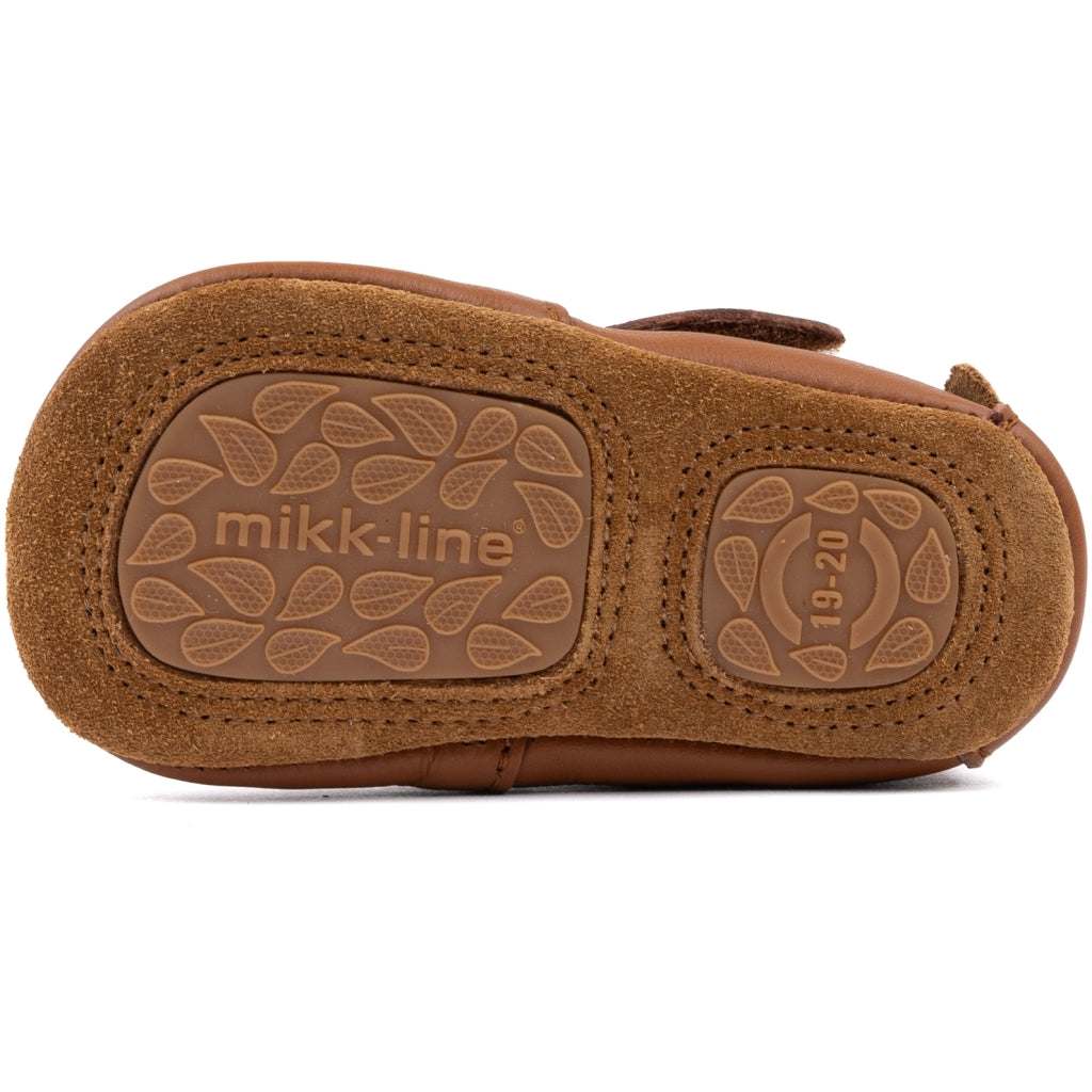 Mikk-Line Prewalker Læder Sandal Prewalker Cognac