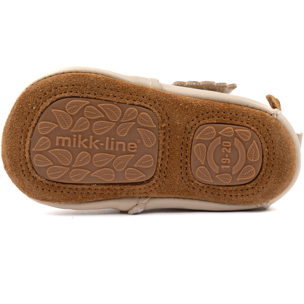 Mikk-Line Prewalker Læder Sandal m/ Hjerte Prewalker White Swan