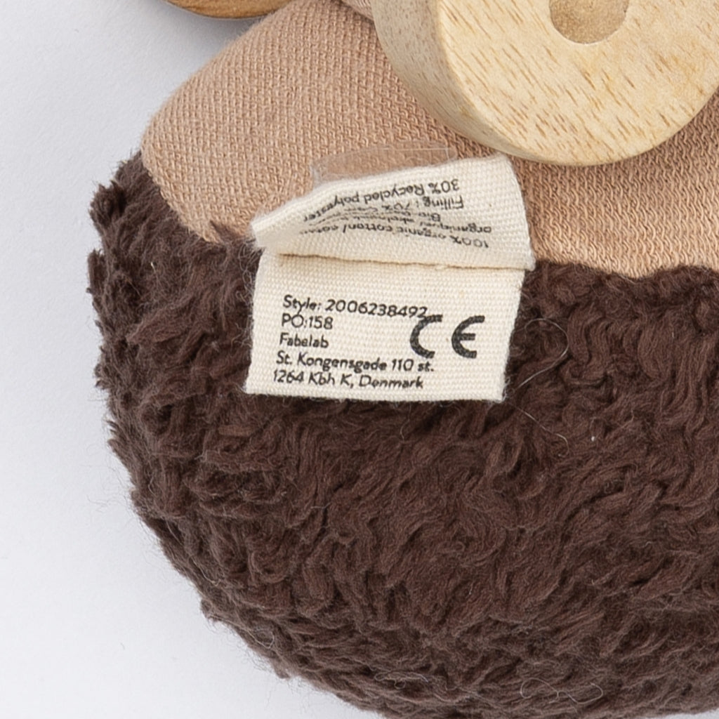 Fabelab Pull Toy - Hannah Hedgehog Teddies