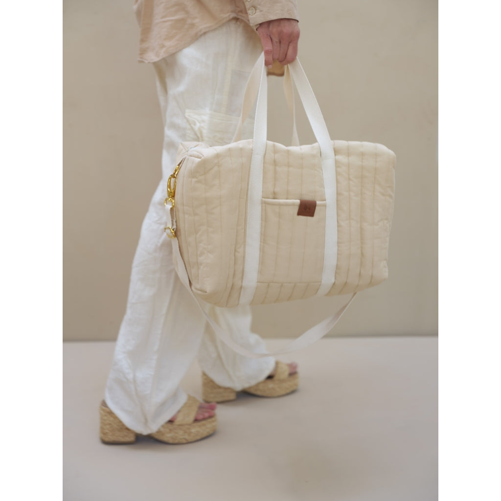 Fabelab Quilted Gym Bag - Small - Wheat Bags & Backpacks Wheat