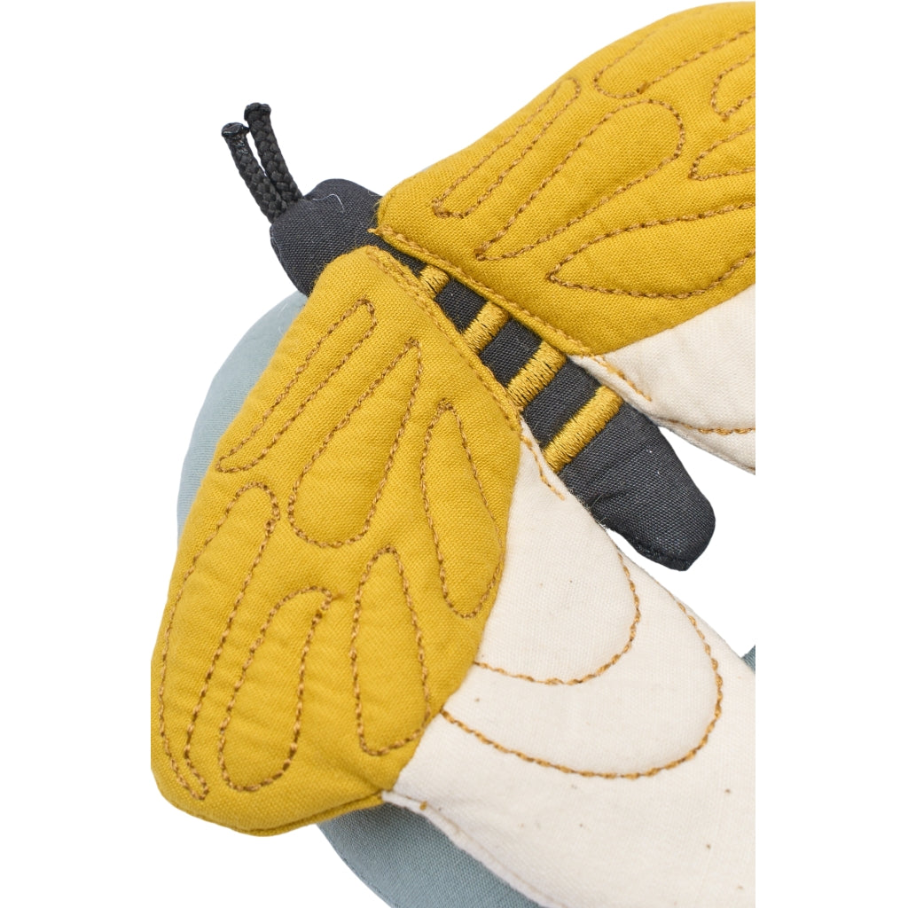 Fabelab Rattle - Bee Baby Toys Whisper White