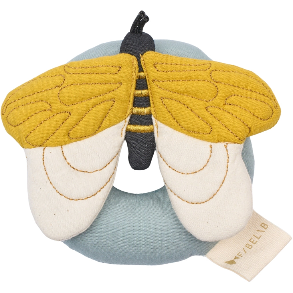 Fabelab Rattle - Bee Baby Toys Whisper White