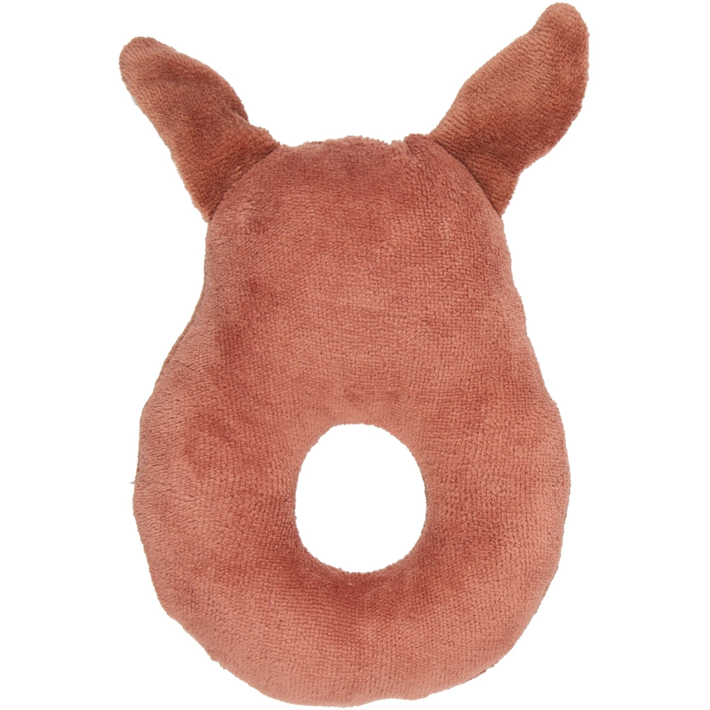 Fabelab Rattle - Bunny Baby Toys Ash Rose