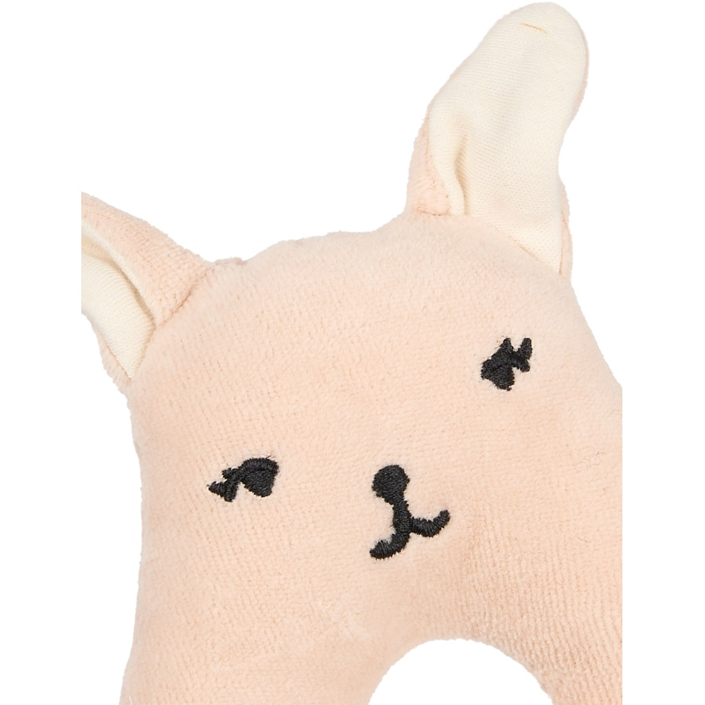 Fabelab Rattle - Bunny Baby Toys Peach whip