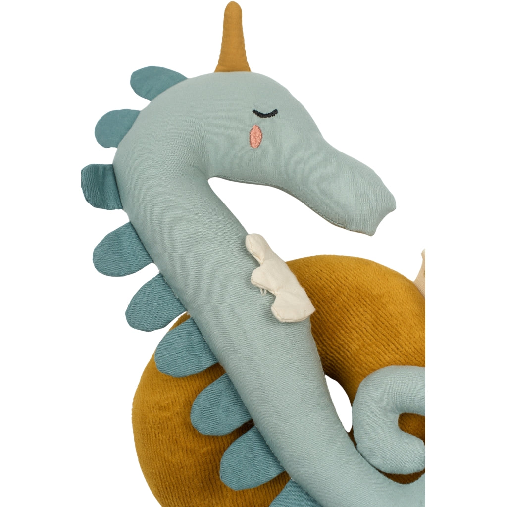 Fabelab Rattle - Seahorse Baby Toys Slate