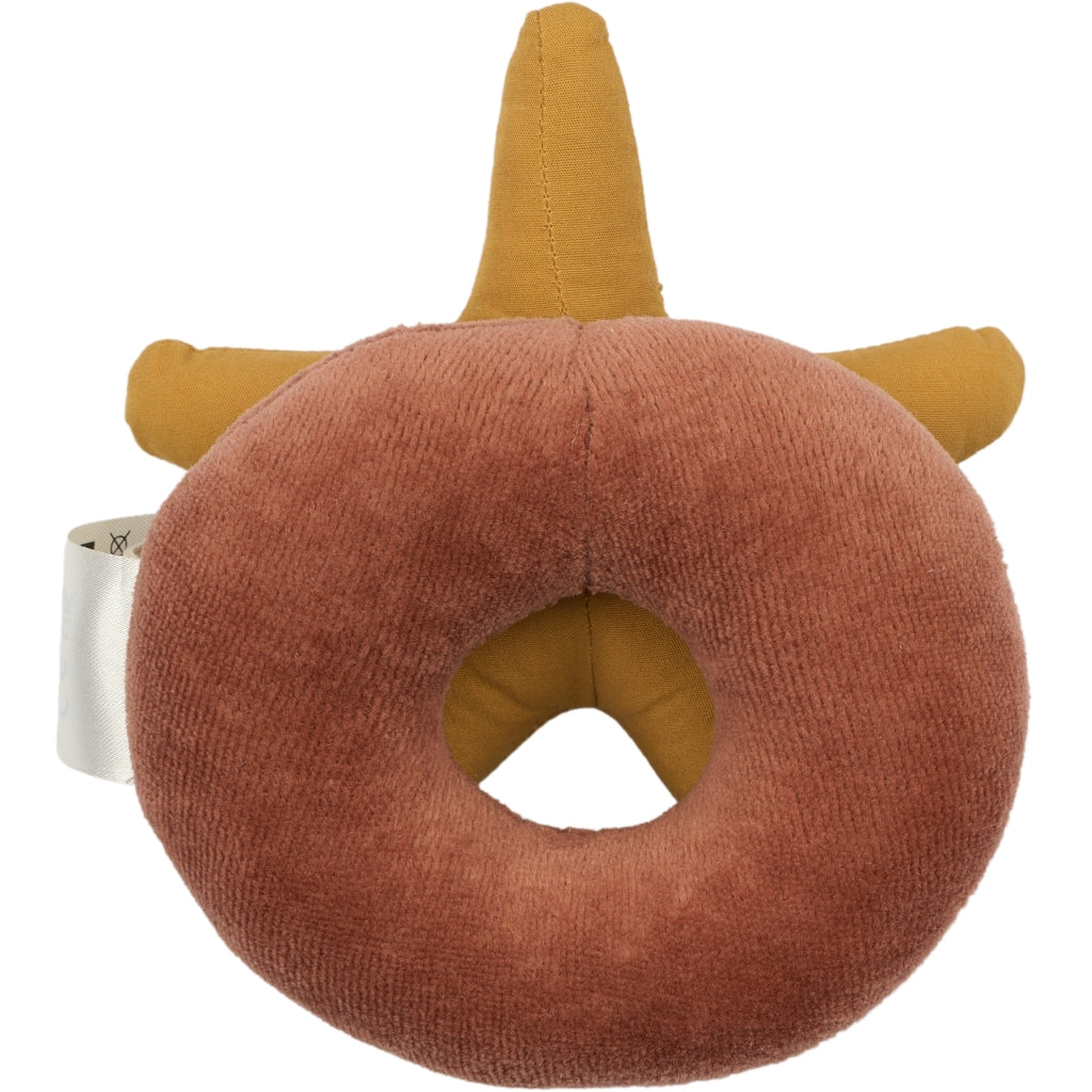 Fabelab Rattle - Starfish Baby Toys Ash Rose