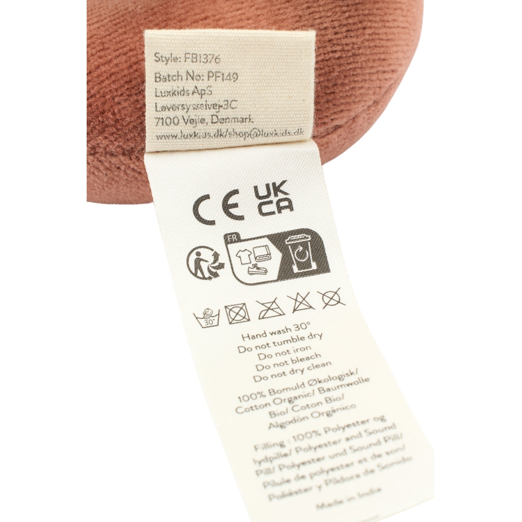 Fabelab Rattle - Starfish Baby Toys Ash Rose