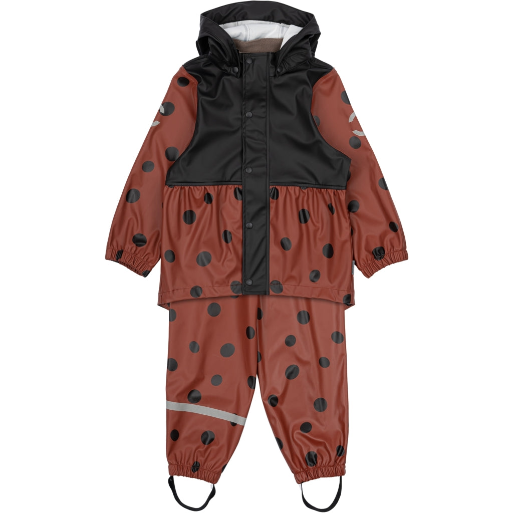 Mikk-Line Regntøj (Mariehøne) Regntøj Henna