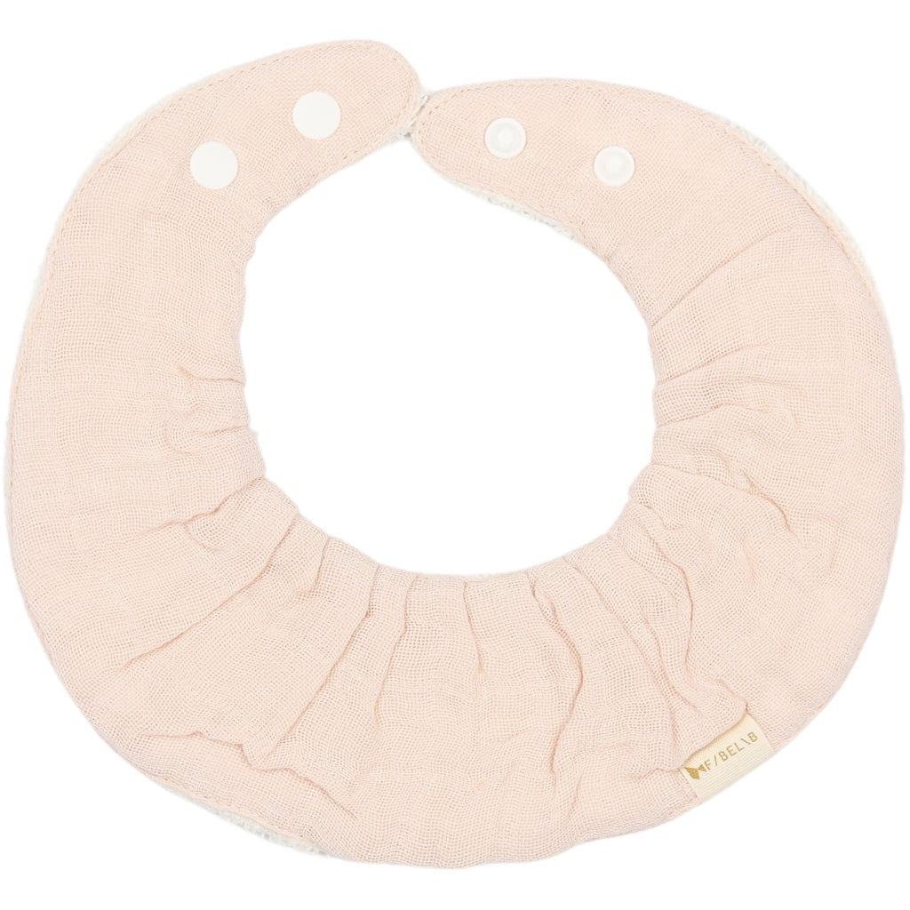 Fabelab Ruffle Bib 3-pack - Into The Garden Hagesmække og savlesmække Ash Rose