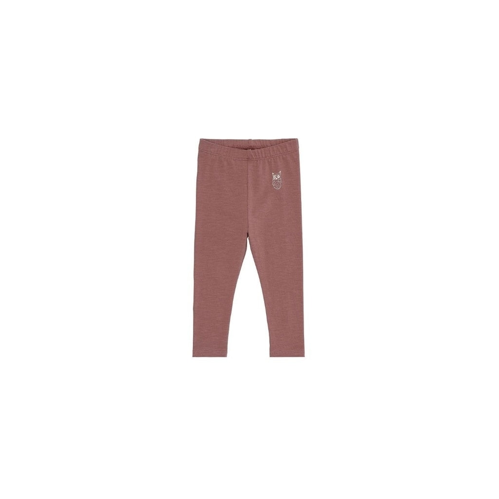 Soft Gallery SGPaula Baby Leggings Leggings Mørkerød (Burlwood)