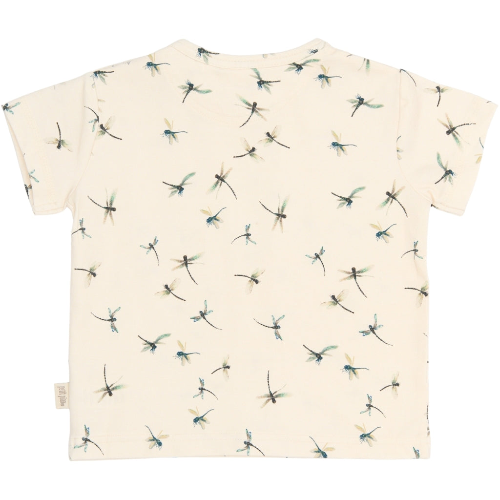 PETIT PIAO S/S Set Printed Set Dragonfly