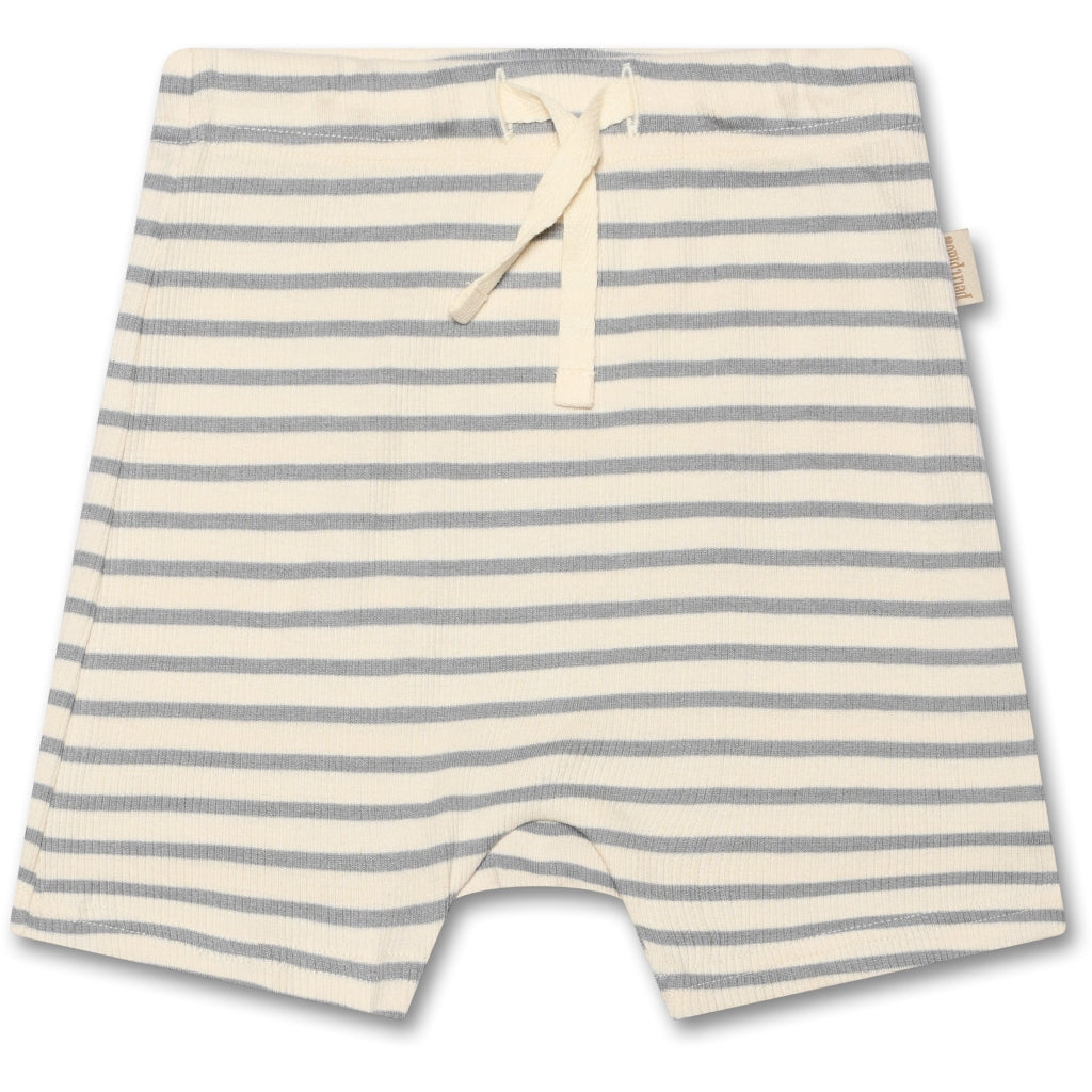 PETIT PIAO Shorts Modal Striped Shorts Blue mist