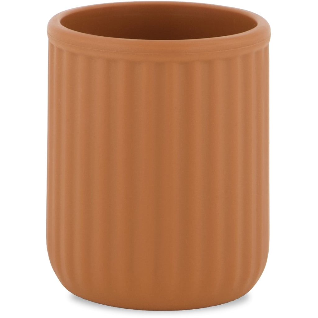 Mikk-Line Silikone Kopper (2 Pak) Tableware WhiteSwan/Brownsugar