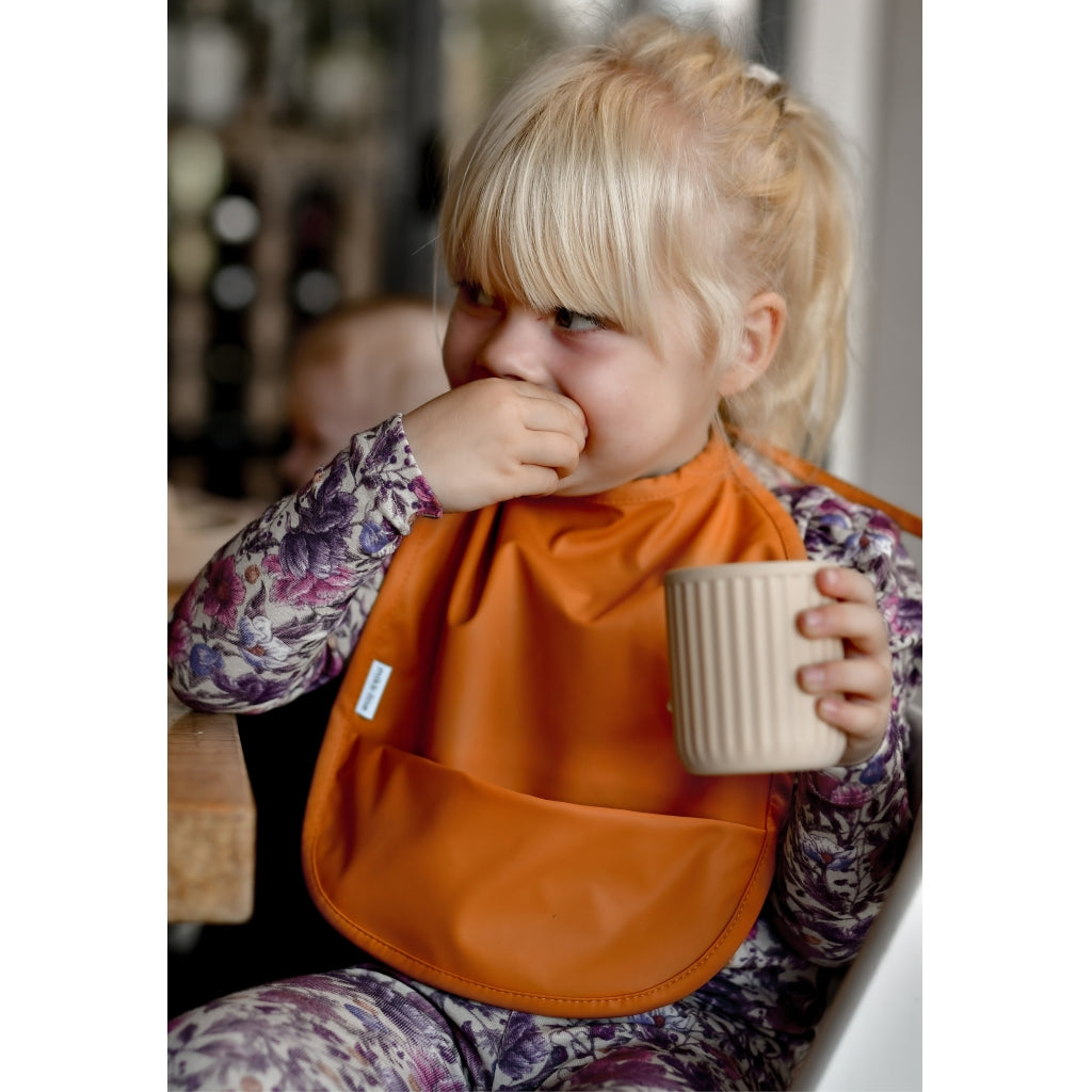 Mikk-Line Silikone Kopper (2 Pak) Tableware WhiteSwan/Brownsugar