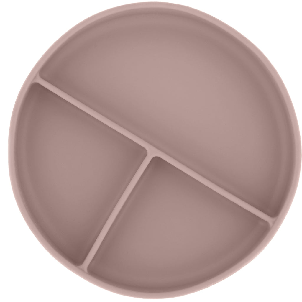 Mikk-Line Silikone Spisesæt Tableware Adobe Rose