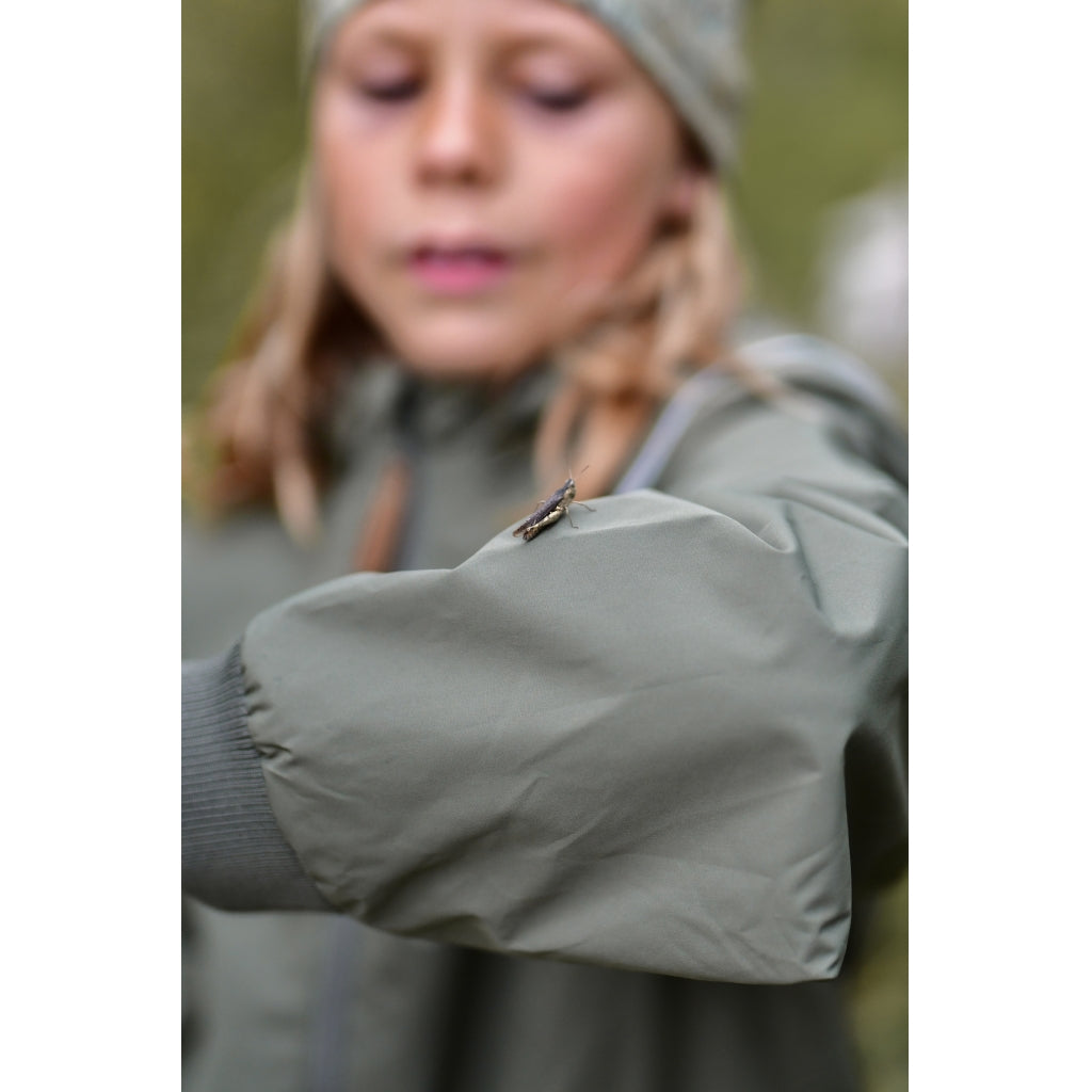 Mikk-Line Skal Jakke Jakker Dusty Olive