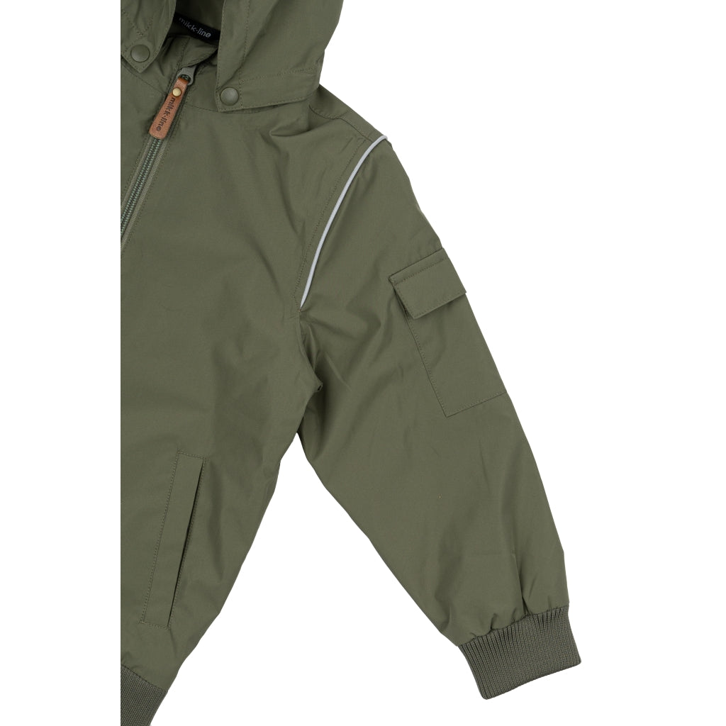 Mikk-Line Skal Sæt Jakker Dusty Olive