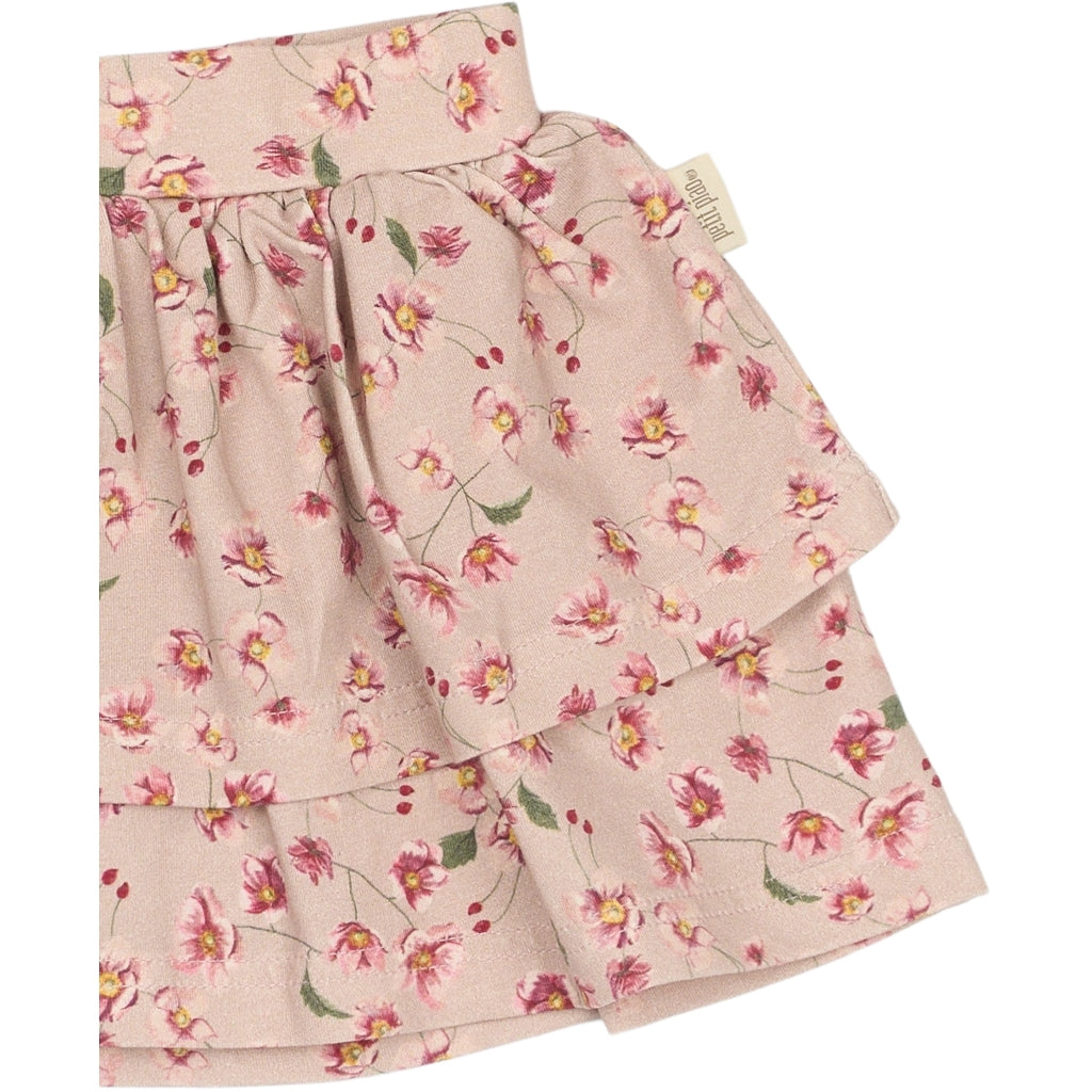 PETIT PIAO Skirt Printed Nederdel Autumn Anemone