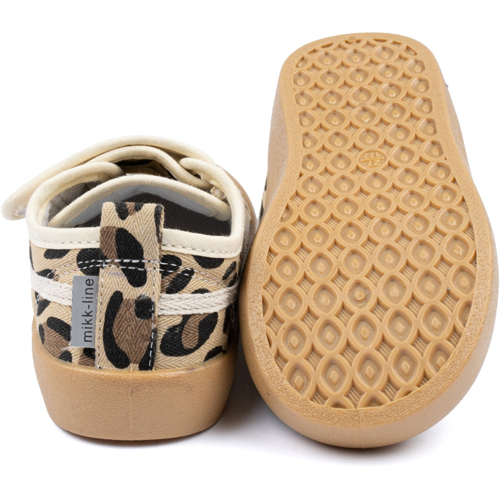 Mikk-Line Sneakers m/ Velcro (Canvas) Sko Leo