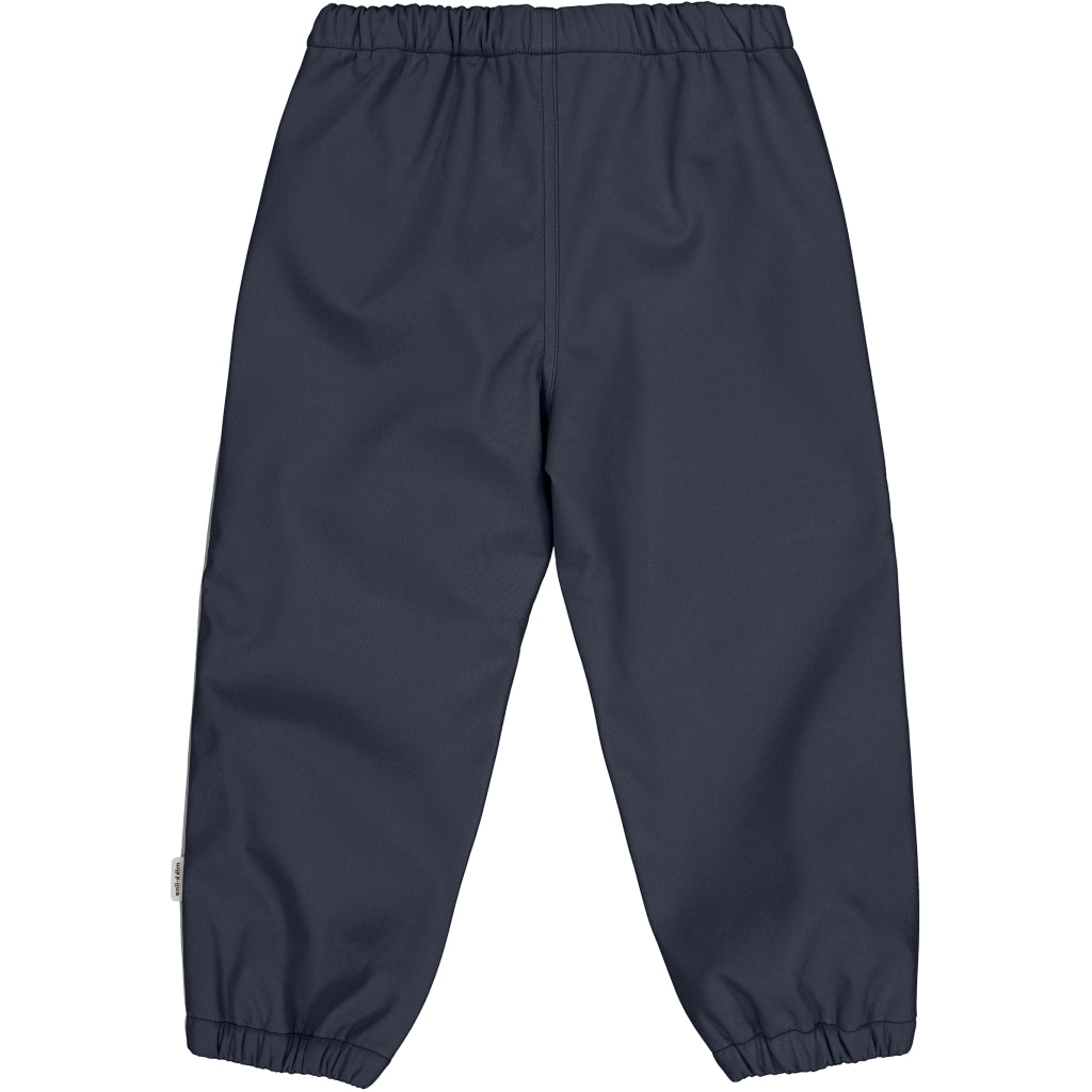 Mikk-Line Softshell Bukser (Ensfarvet) Softshell tøj Blue Nights