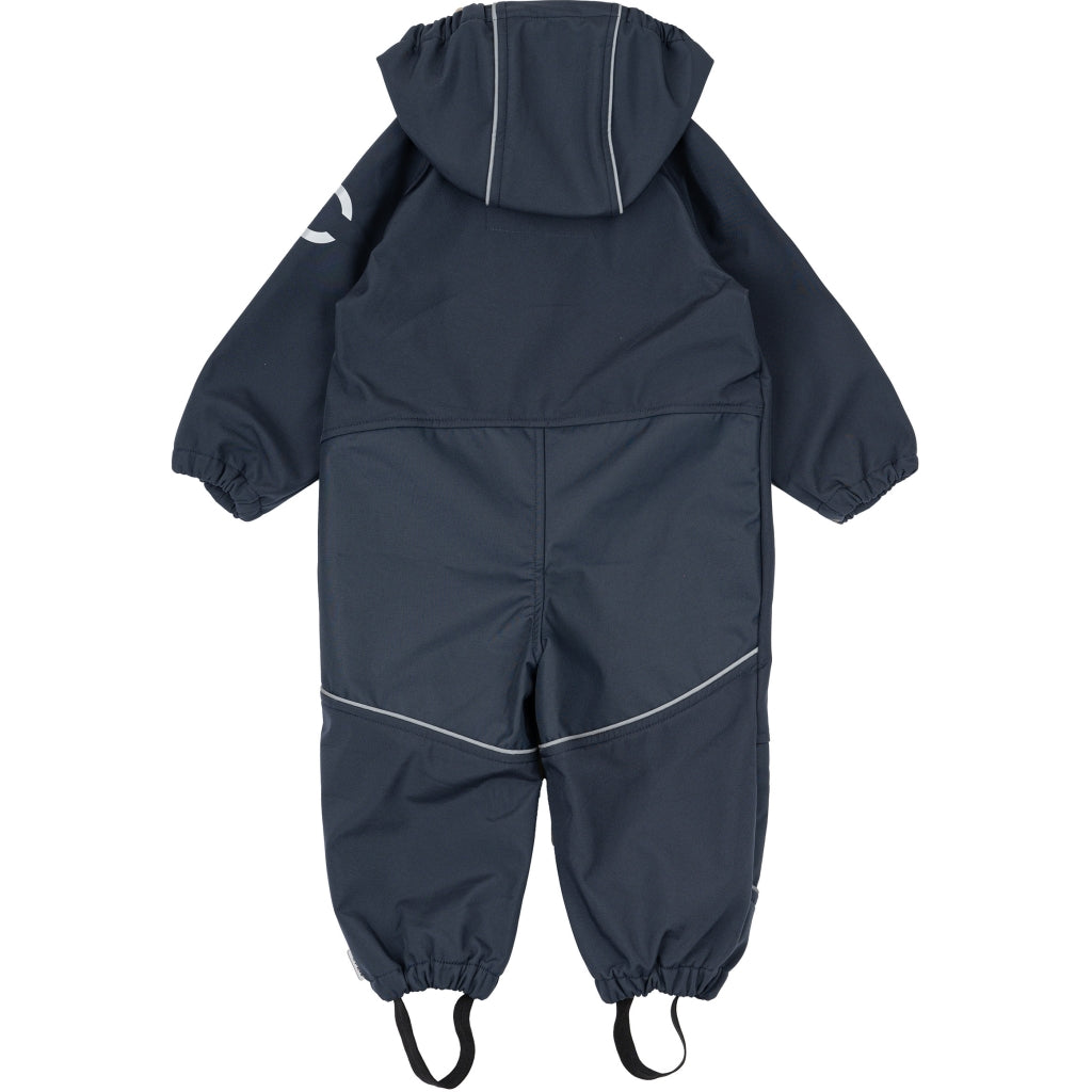 Mikk-Line Softshell Heldragt (Mønstret) Softshell tøj Blue Nights