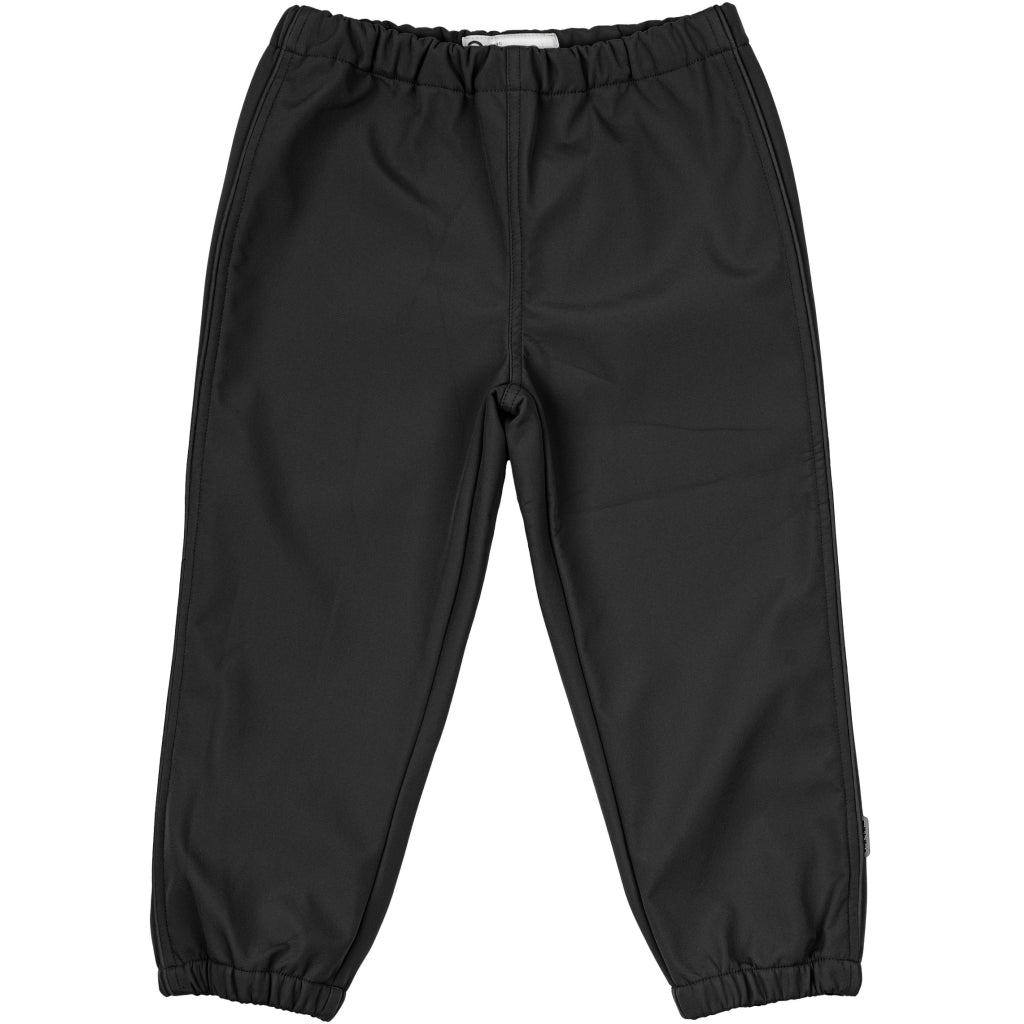 Mikk-Line Softshell Pant (Ensfarvet) Softshell tøj Black