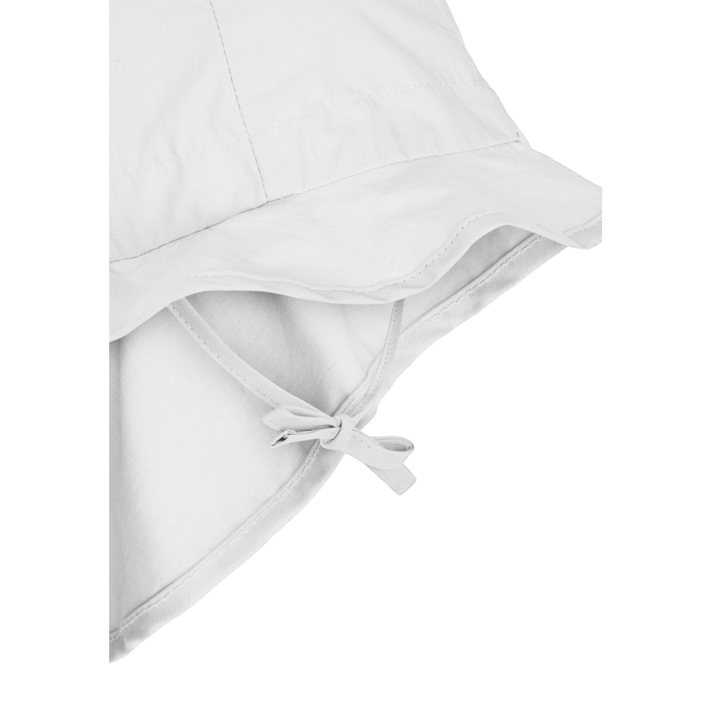 Mikk-Line Solhat Lang (Ensfarvet) Huer White
