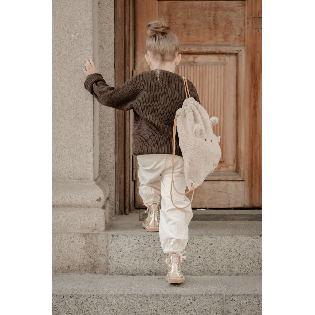 Fabelab String Bag - Bear Bags & Backpacks Oxford Tan