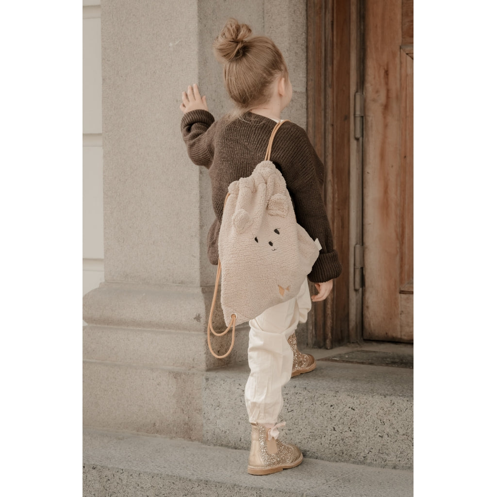 Fabelab String Bag - Bear Bags & Backpacks Oxford Tan
