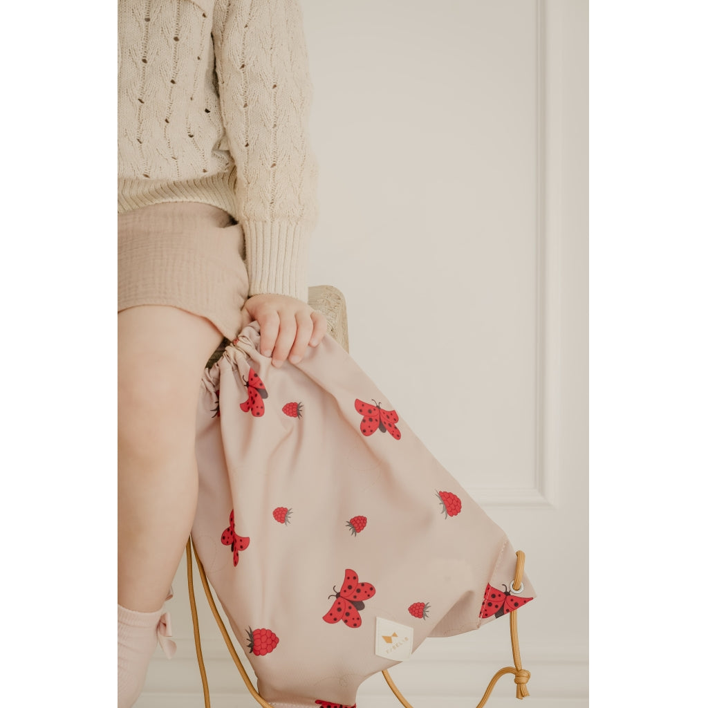 Fabelab String Bag - Into The Garden Bags & Backpacks Sirocco