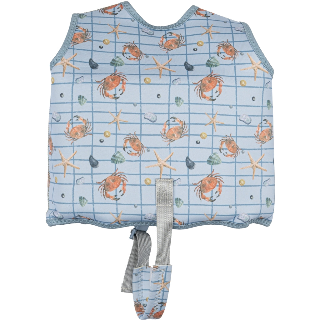 Mikk-Line Svømmevest (Mønstret) Badetøj Faded Denim