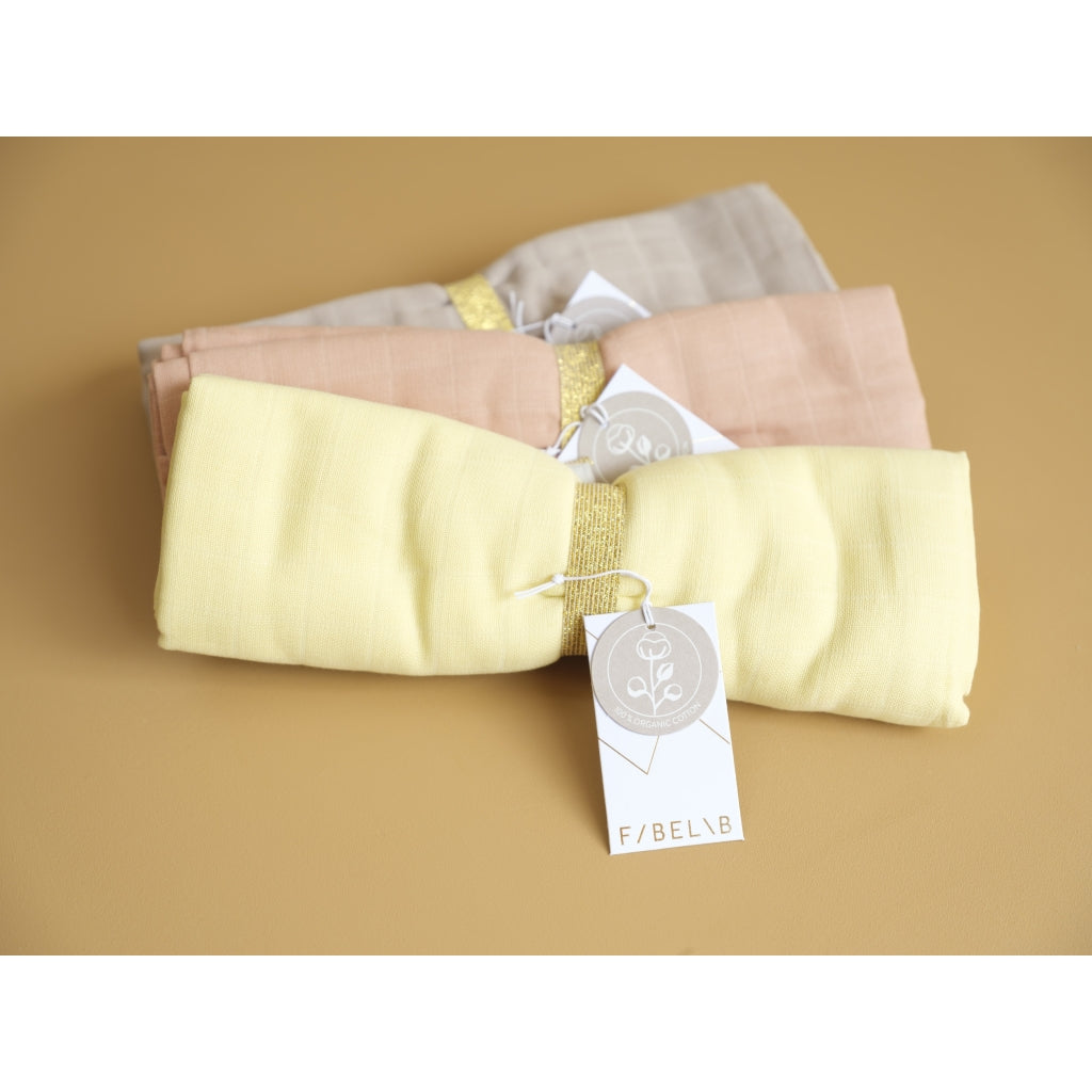 Fabelab Swaddle - Old Rose Swaddles & Muslin Cloths Old Rose