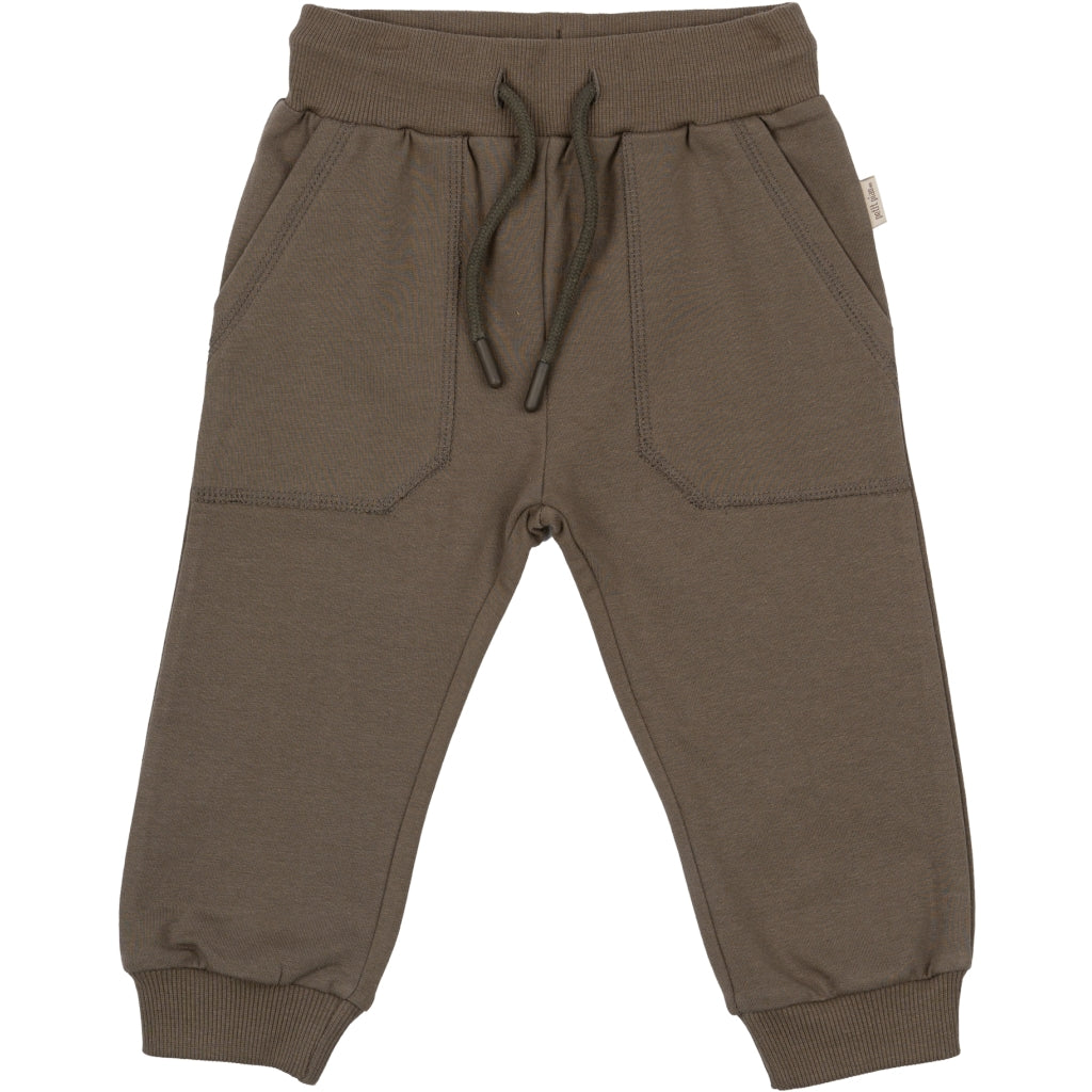 PETIT PIAO Sweat Pants Line Bukser Earth Brown