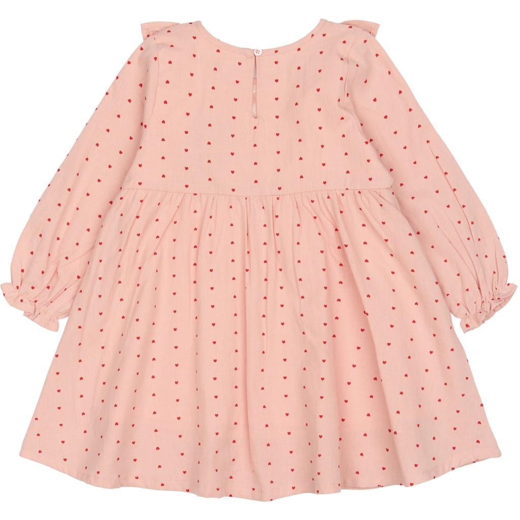 PETIT PIAO Sweat Shirt Motif Kjoler Pink heart