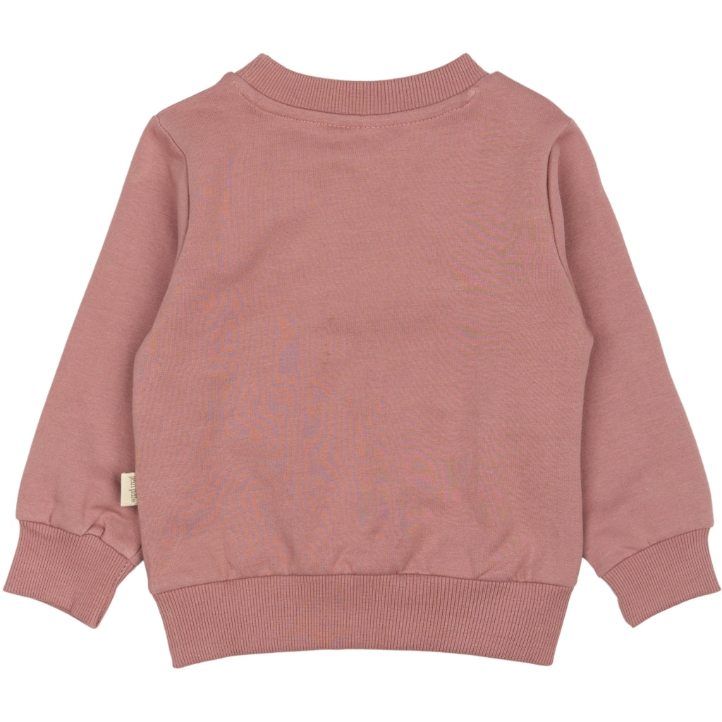 PETIT PIAO Sweat Shirt Motif Sweatshirt Nostalgic Rose
