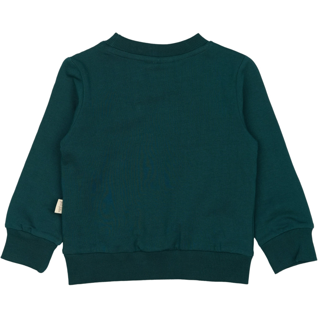 PETIT PIAO Sweat Shirt Motif Sweatshirt Dark Sea