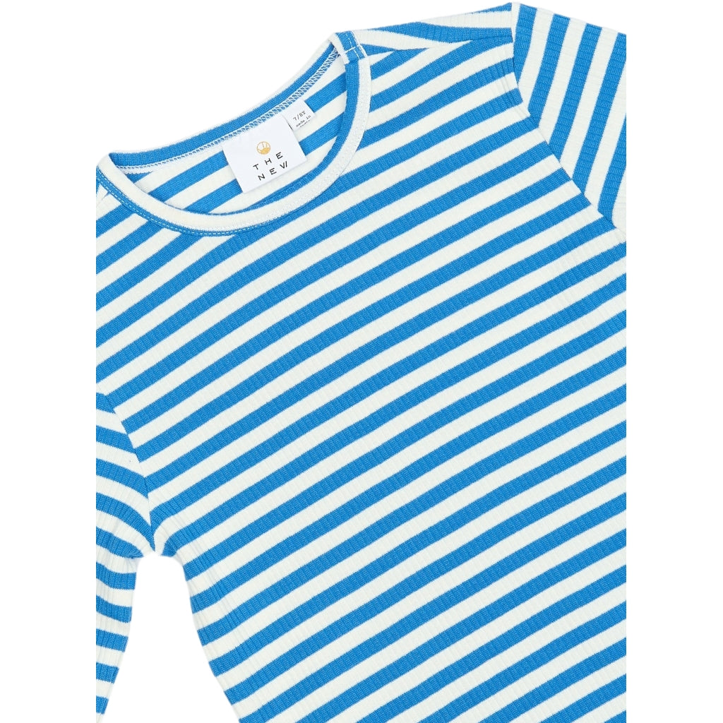 THE NEW TNMoore Langærmet Rib Bluse Langærmet bluse Campanula Striped
