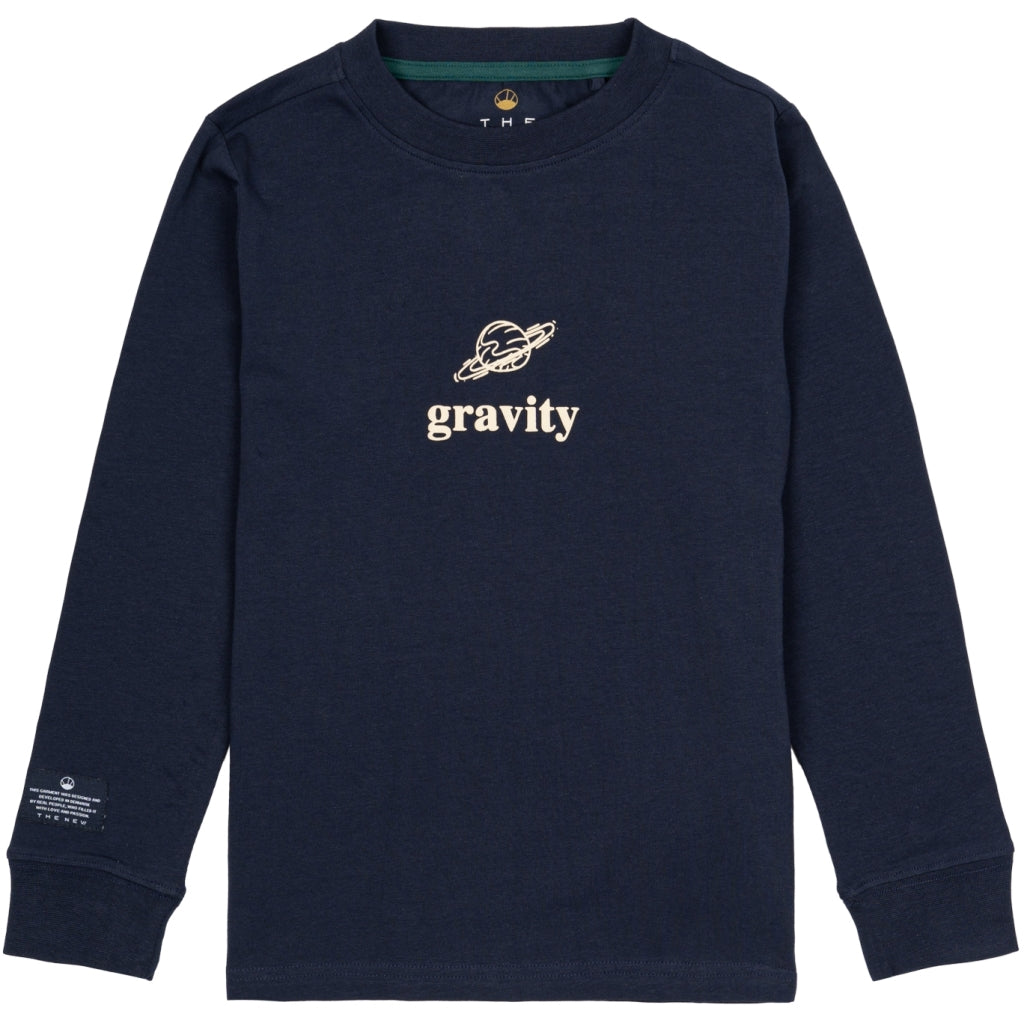 THE NEW TNMurphy Langærmet Bluse Langærmet bluse Navy Blazer