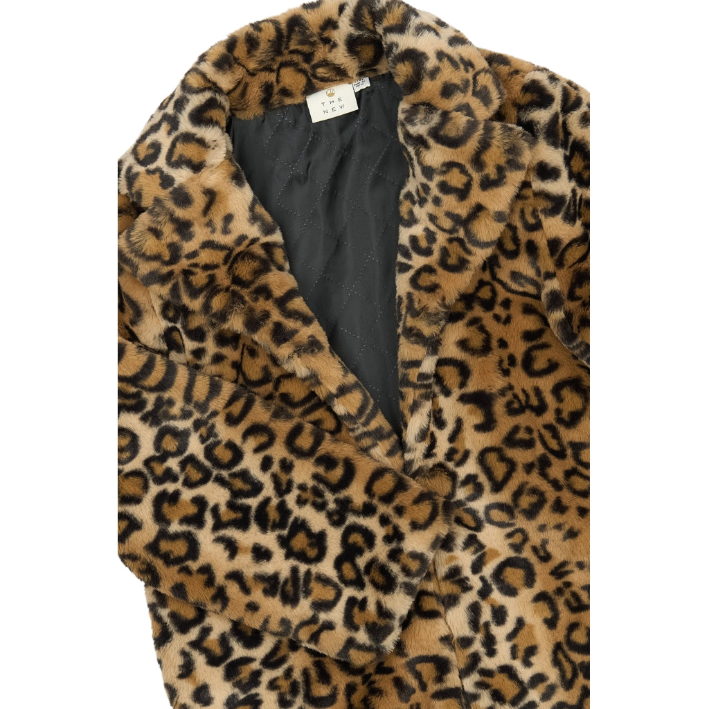 THE NEW TNPam Jacket Jakker Feather Gray AOP